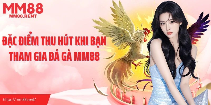 Đặc điểm thu hút khi bạn tham gia đá gà MM88
